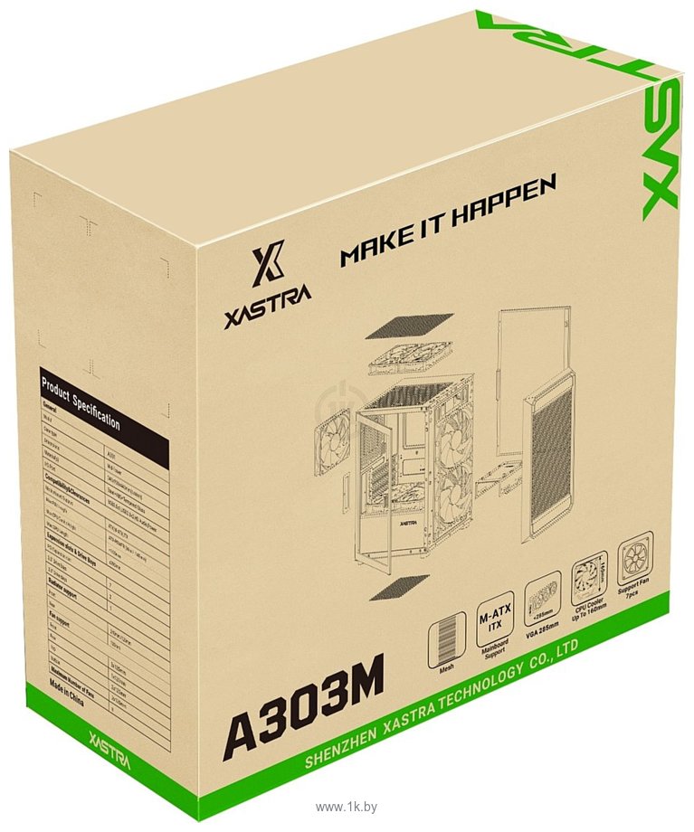 Фотографии XASTRA A303M 3FRGB (белый)