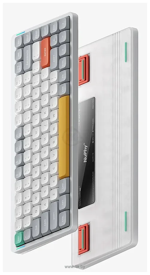 Фотографии NuPhy Air75 V2 Ionic White NuPhy Low Profile Wisteria (без кириллицы)