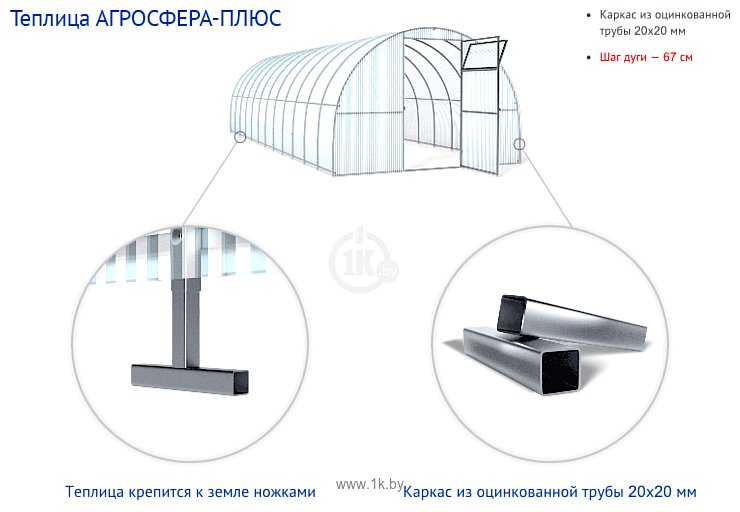 Фотографии Агросфера Плюс ТЦ-67 20х20 6м