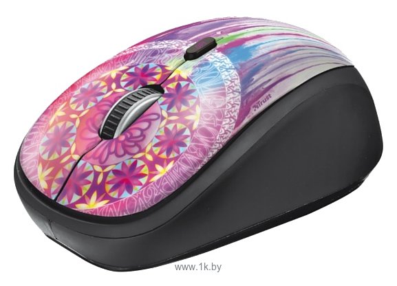Фотографии Trust Yvi Wireless Mouse dream catcher Purple USB