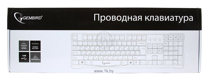 Фотографии Gembird KB-8352U White USB