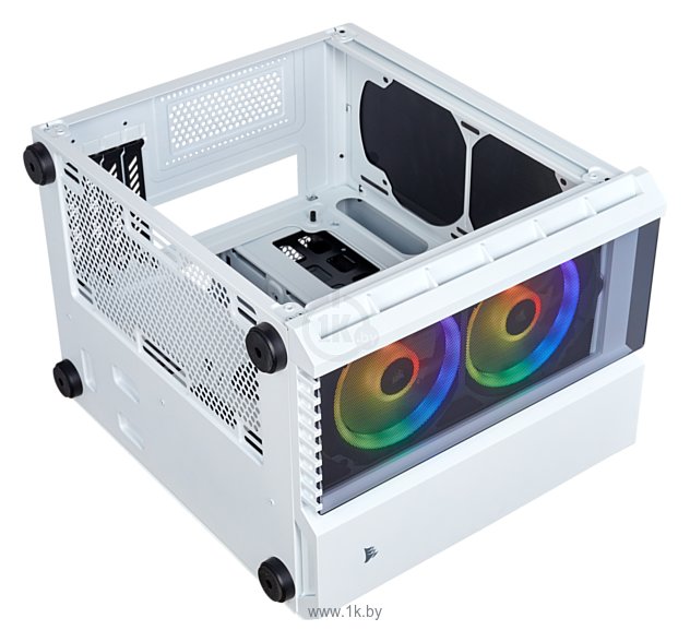 Фотографии Corsair Crystal Series 280X RGB Tempered Glass White