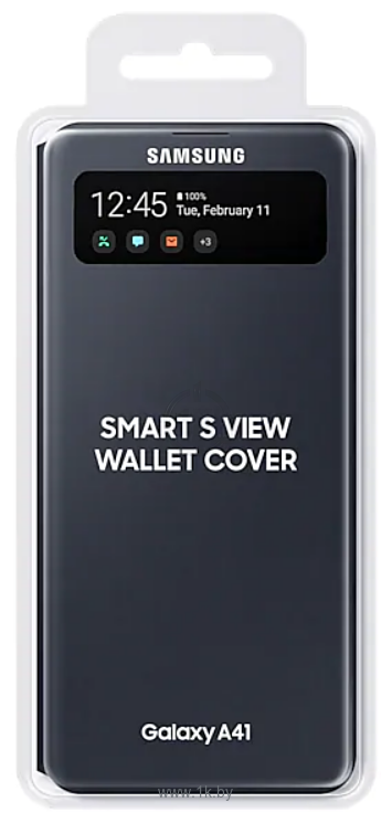 Фотографии Samsung S View Wallet Cover для Samsung Galaxy A41 (черный)