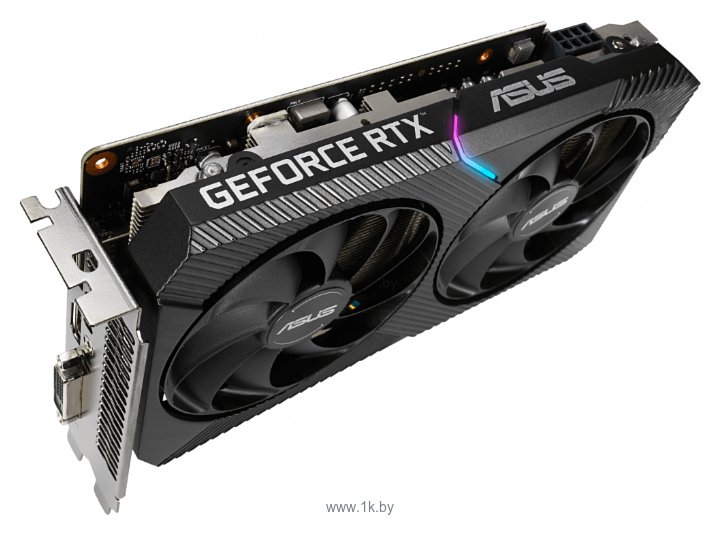 Фотографии ASUS DUAL GeForce RTX 2060 1365MHz PCI-E 3.0 6144MB 14000MHz 192 bit DVI HDMI DisplayPort HDCP MINI OC