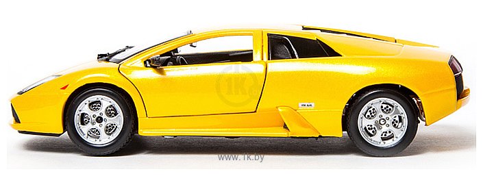 Фотографии Bburago Bijoux Lamborghini Murcielago 1:24 18-22054 (желтый)