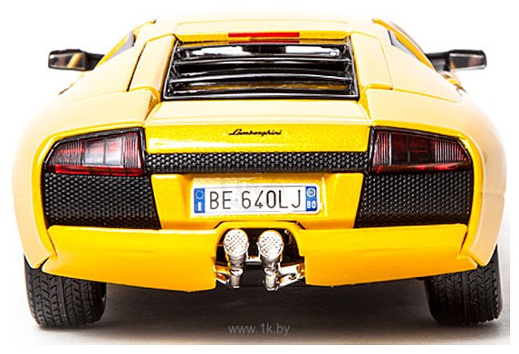 Фотографии Bburago Bijoux Lamborghini Murcielago 1:24 18-22054 (желтый)