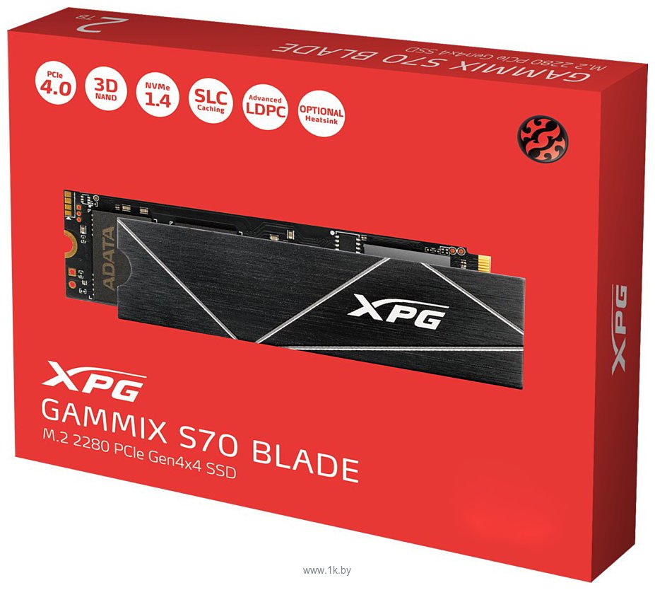 Фотографии ADATA XPG GAMMIX S70 Blade 1TB AGAMMIXS70B-1T-CS