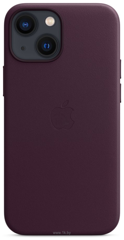 Фотографии Apple MagSafe Leather Case для iPhone 13 mini (темная вишня)