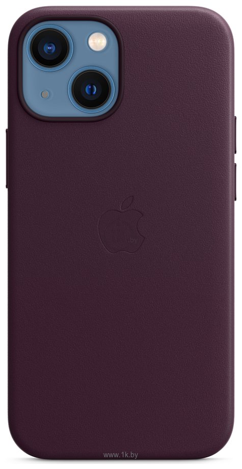 Фотографии Apple MagSafe Leather Case для iPhone 13 mini (темная вишня)