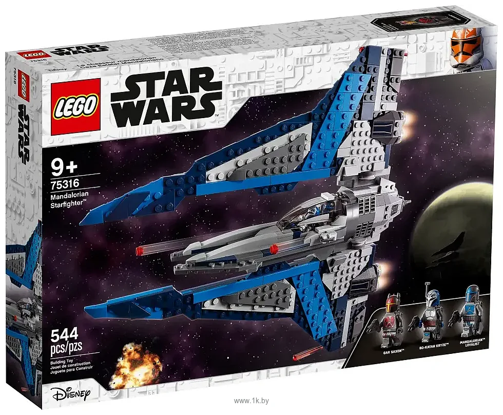 Фотографии LEGO Star Wars 75316 Звездный истребитель мандалорцев Фотографии LEGO Star Wars 75316 Звездный истребитель мандалорцев