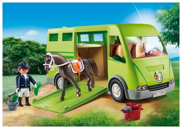 Фотографии Playmobil PM6928 Конный транспортер