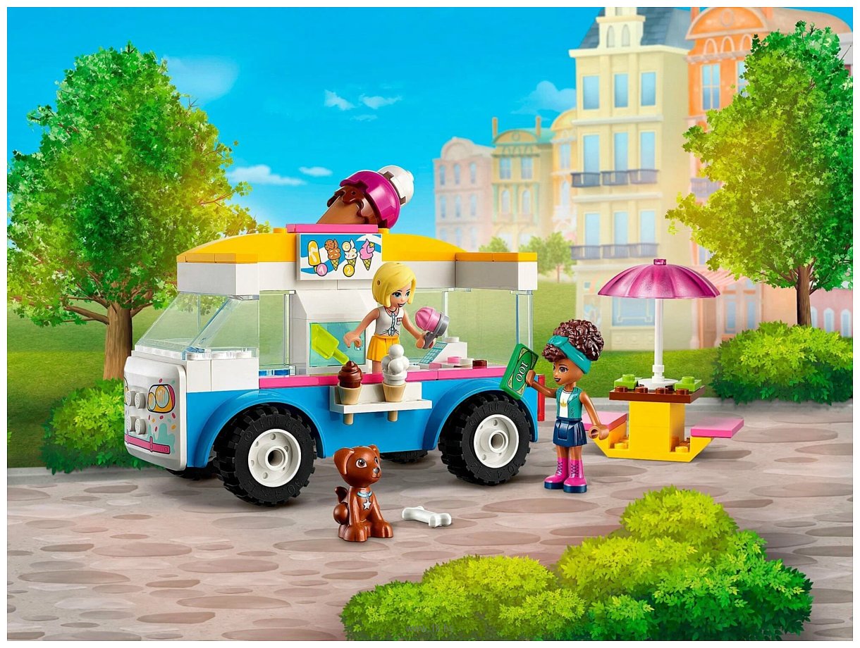 Фотографии LEGO Friends 41715 Фургон с мороженым