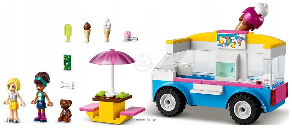 Фотографии LEGO Friends 41715 Фургон с мороженым