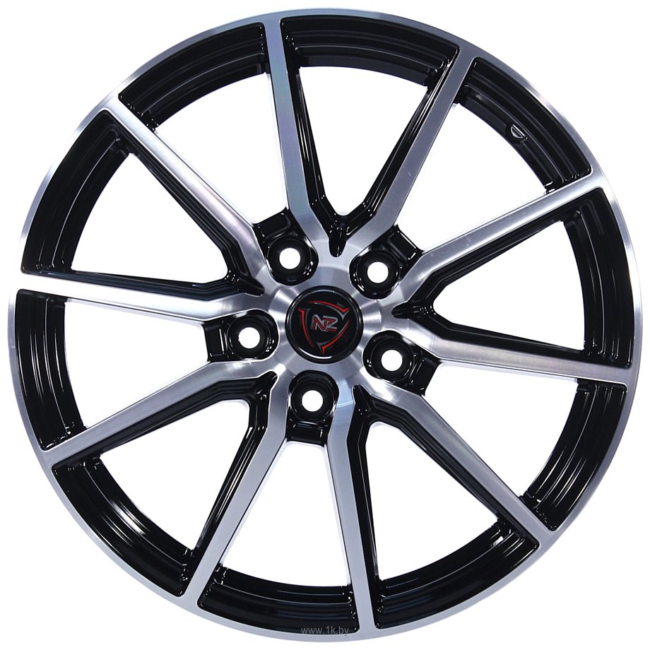 Фотографии NZ Wheels R-03 7x17/5x114.3 D67.1 ET47 Черный с полировкой