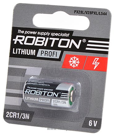 Фотографии Robiton Profi 2CR1/3N 170 mAh (2CR1/3N BL1)