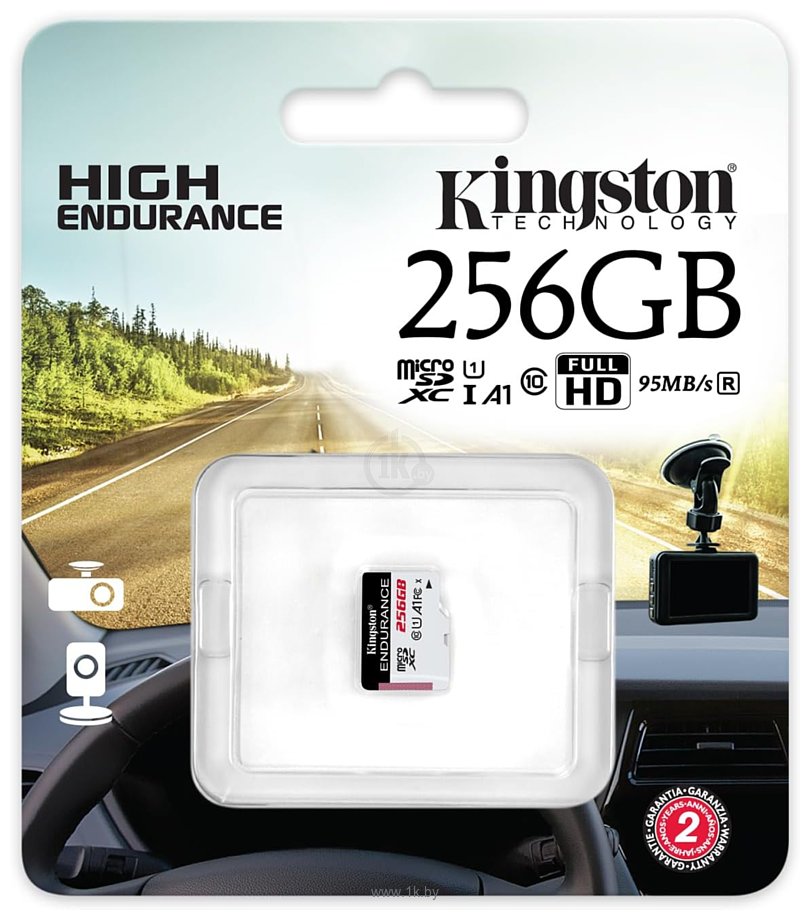 Фотографии Kingston High Endurance microSDXC 256GB