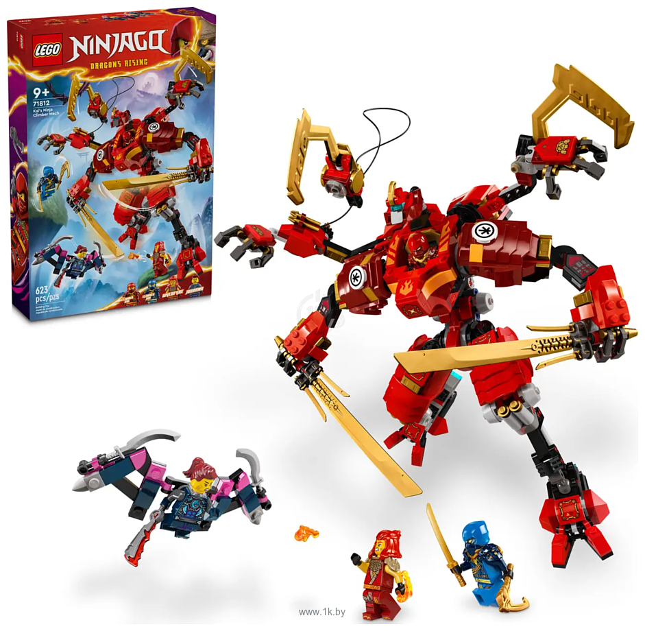 Фотографии LEGO Ninjago 71812 Механический ниндзя-альпинист Кая