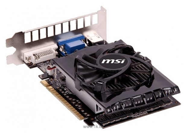 Фотографии MSI GeForce GT 730 700Mhz PCI-E 2.0 2048Mb 1800Mhz 128 bit DVI HDMI HDCP