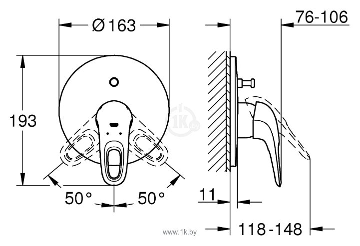 Фотографии Grohe Eurostyle 19506LS3 + 35501000