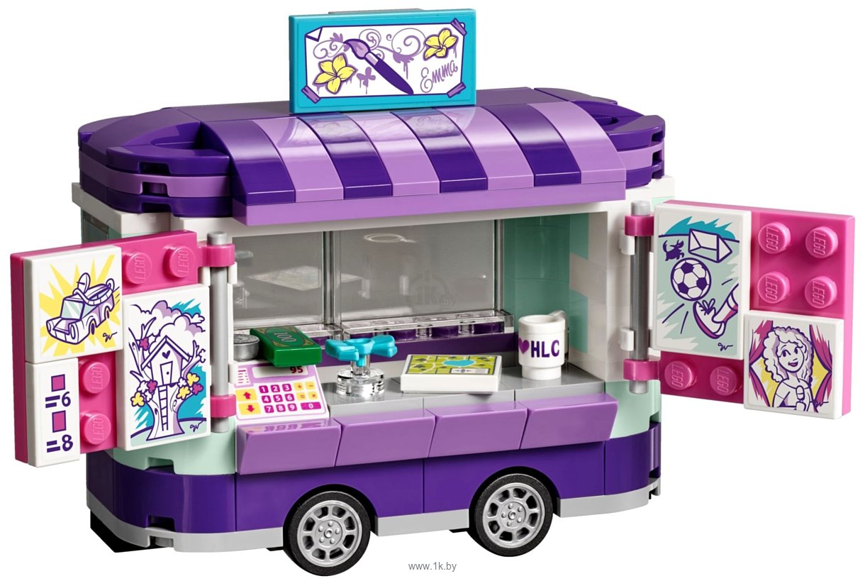 Фотографии LEGO Friends 41332 Передвижная творческая мастерская Эммы