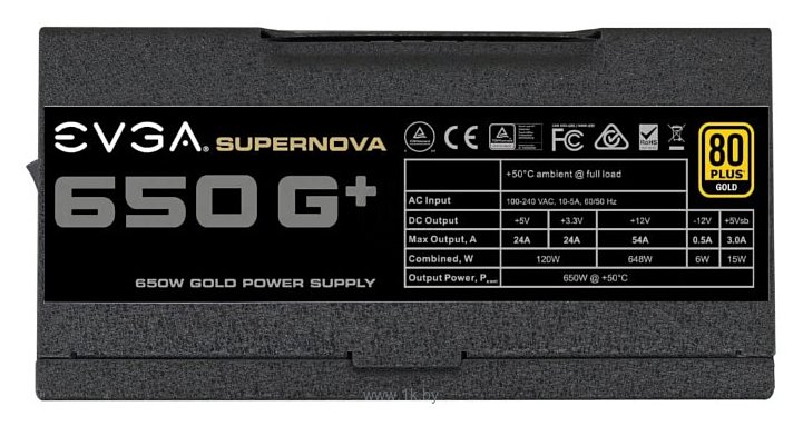 Фотографии EVGA SuperNOVA 650 G1+(120-GP-0650-X2) 650W