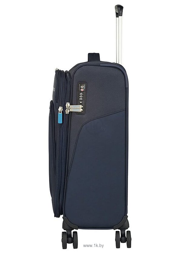 Фотографии American Tourister Summerfunk Blue 55 см (с увеличением, 4 колеса)