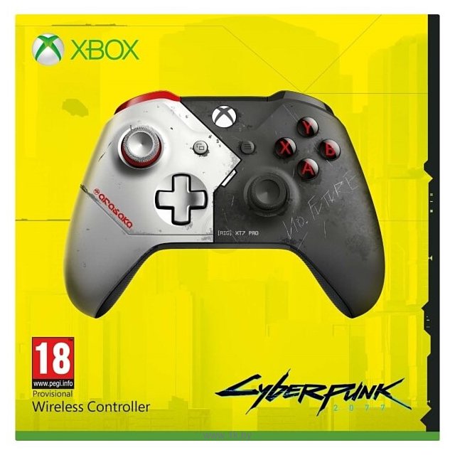 Фотографии Microsoft Microsoft Xbox One Wireless Controller Cyberpunk 2077 Limited Edition