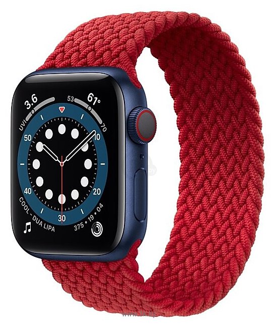 Фотографии Apple Watch Series 6 GPS + Cellular 40mm Aluminum Case with Braided Solo Loop