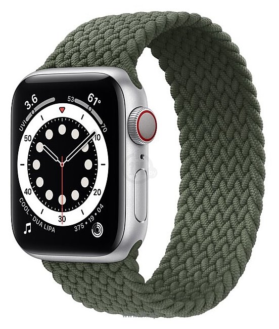 Фотографии Apple Watch Series 6 GPS + Cellular 40mm Aluminum Case with Braided Solo Loop