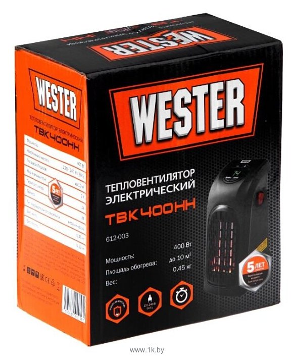 Фотографии Wester TBK400hh