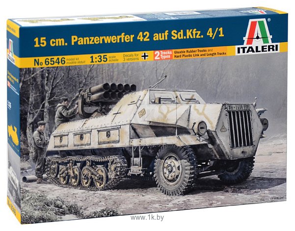 Фотографии Italeri 6546 15 Cm. Panzerwerfer 42 Auf Sd.Kfz. 4/1