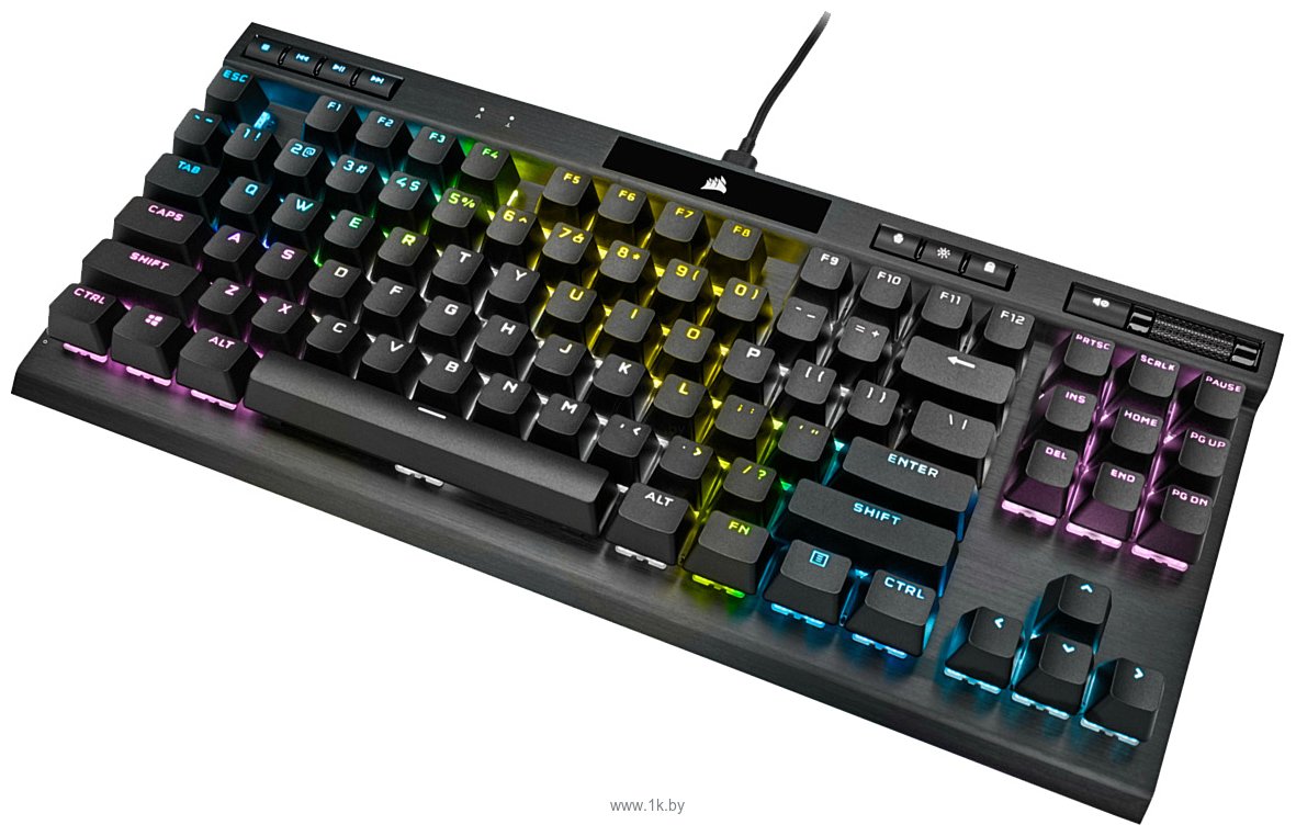 Фотографии Corsair K70 RGB TKL Cherry MX Speed (без кириллицы)