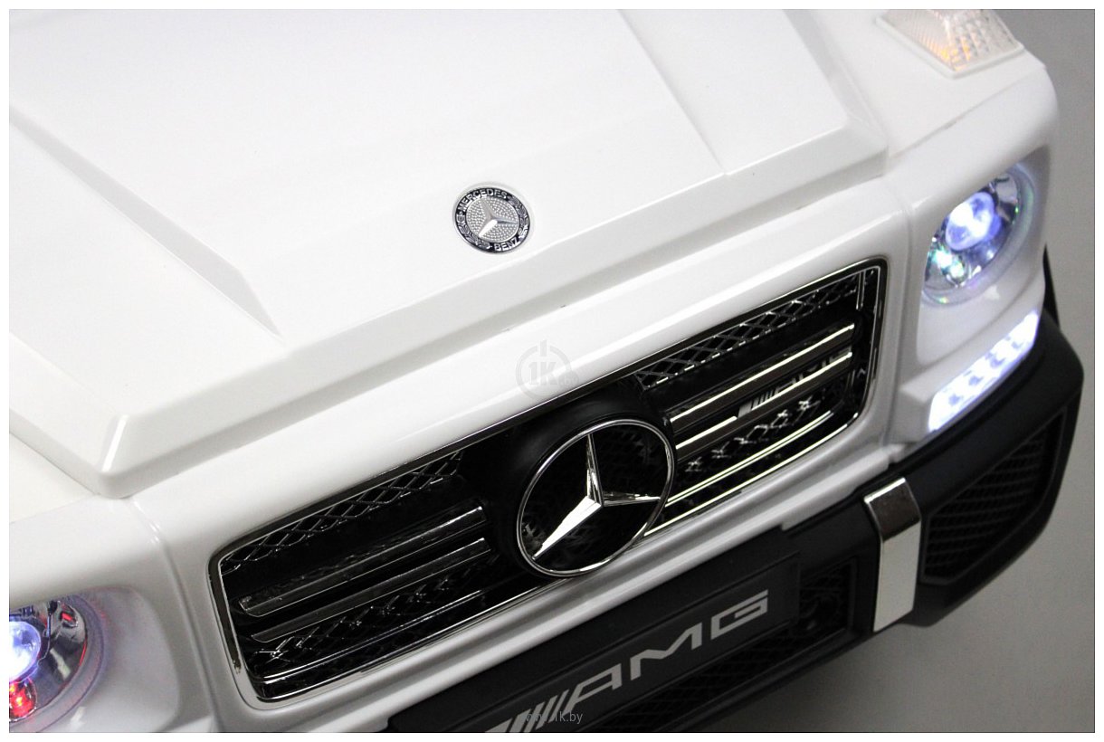 Фотографии RiverToys Мercedes-Benz AMG G65 4WD (белый)