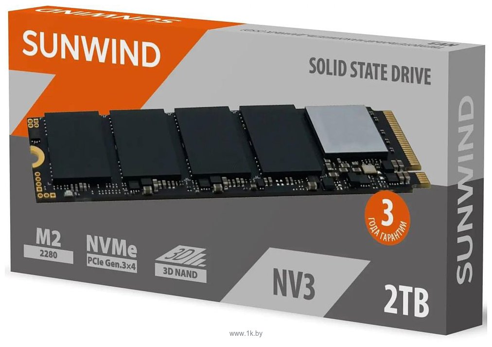 Фотографии SunWind NV3 SWSSD002TN3 2TB