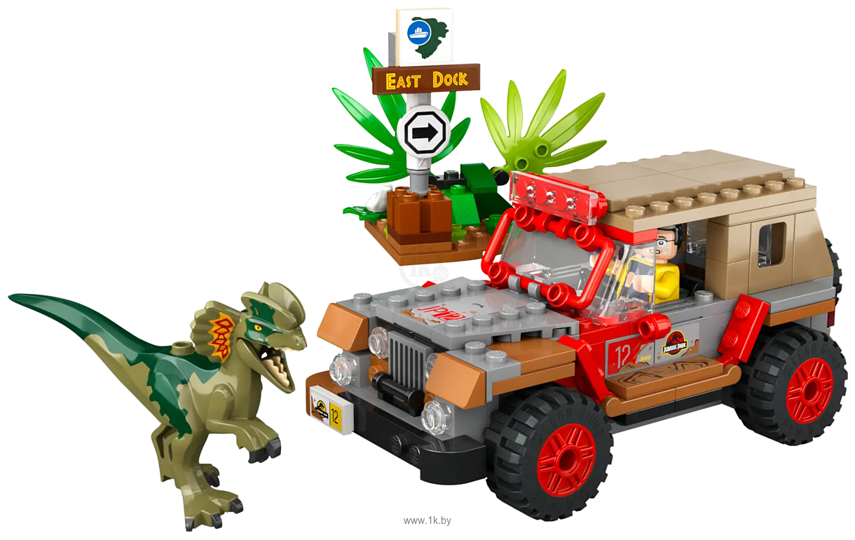 Фотографии LEGO Jurassic World 76958 Засада Дилофозавра