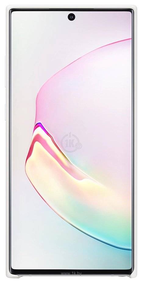Фотографии Samsung Silicone Cover для Galaxy Note10 Plus (белый)