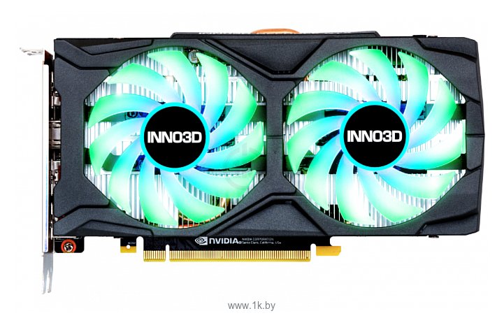 Фотографии INNO3D GeForce RTX 2060 6144MB TWIN X2 OC RGB (N20602-06D6X-1710VA15LB)