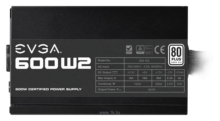 Фотографии EVGA 600 W2 600W