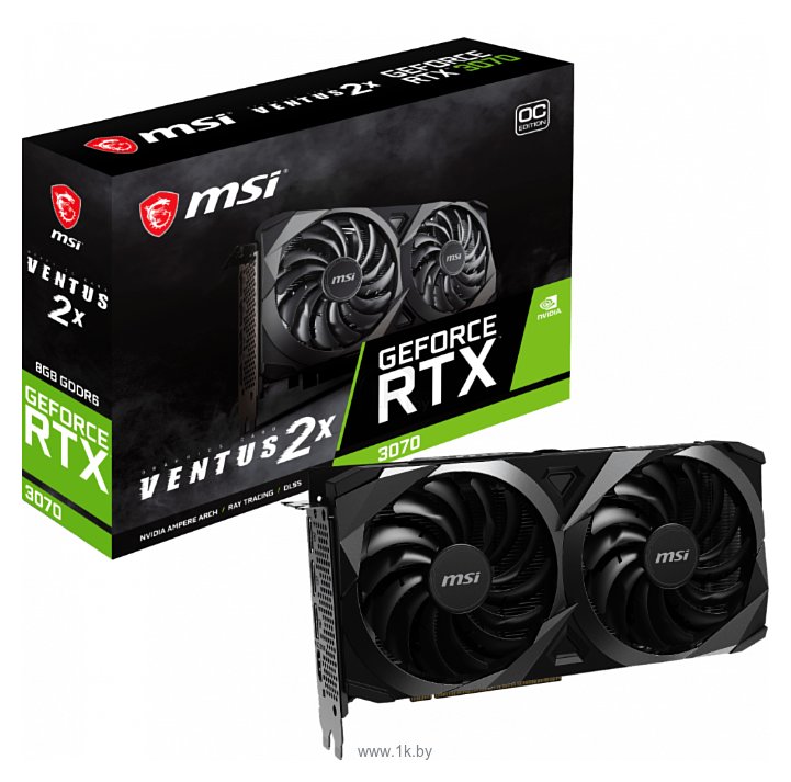 Фотографии MSI GeForce RTX 3070 VENTUS 2X OC 8GB