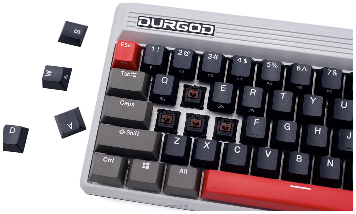 Фотографии Durgod Fusion Steam Cherry MX Speed Silver (без кириллицы)