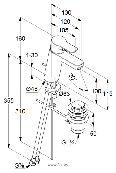 Фотографии Kludi Pure & Easy 372900565 Фотографии Kludi Pure & Easy 372900565