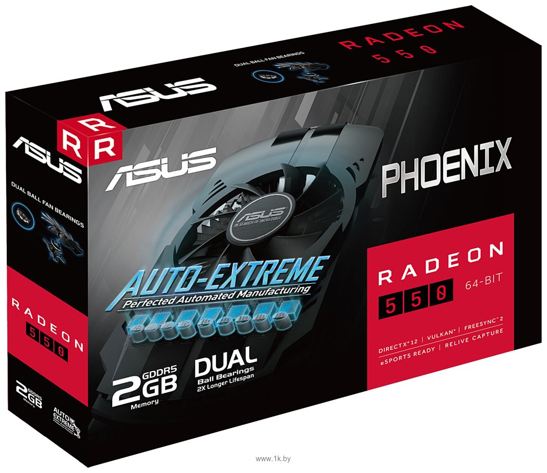 Фотографии ASUS Phoenix Radeon 550 2GB (PH-550-2G)