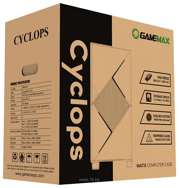 Фотографии GameMax Cyclops BG