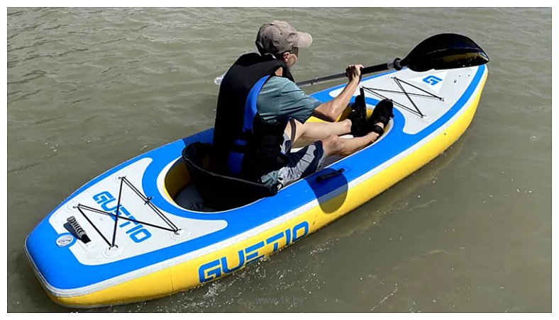 Фотографии GUETIO GT305KAY Inflatable Single Seat Fishing Kayak