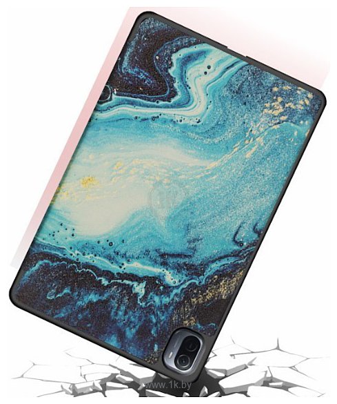 Фотографии JFK Smart Case для Samsung Galaxy Tab A8 2021 (морской мрамор)