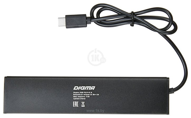 Фотографии Digma HUB-7U2.0-UC-B