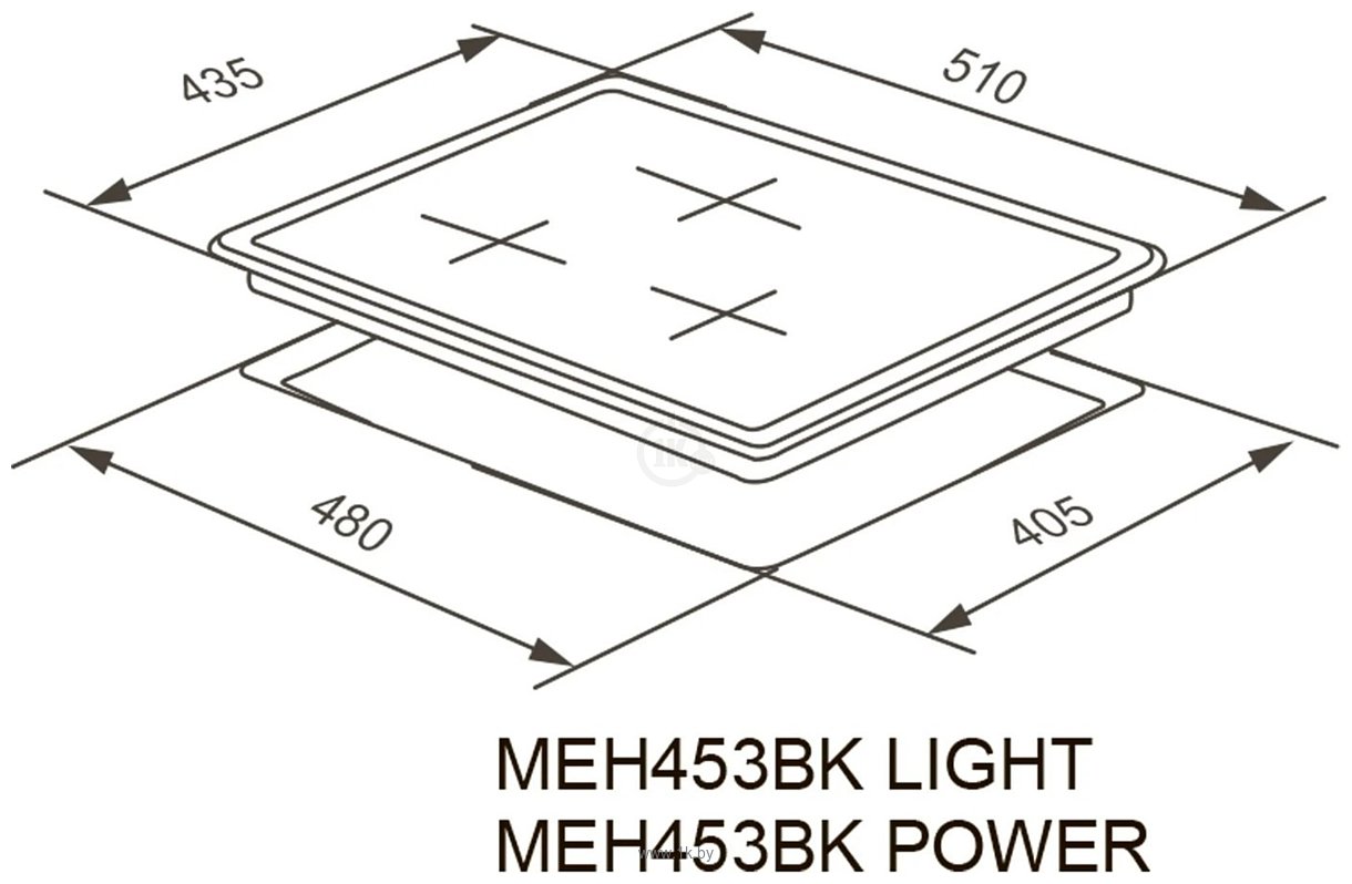 Фотографии Meferi MEH453BK Power