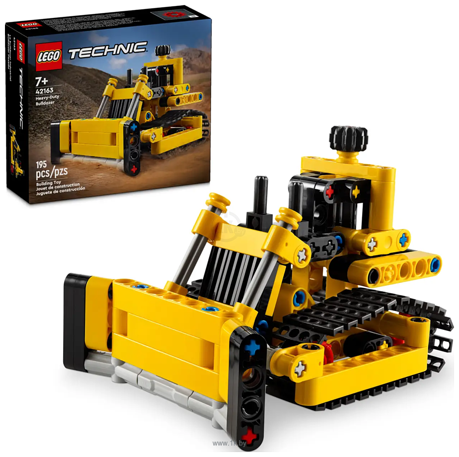 Фотографии LEGO Technic 42163 Сверхмощный бульдозер