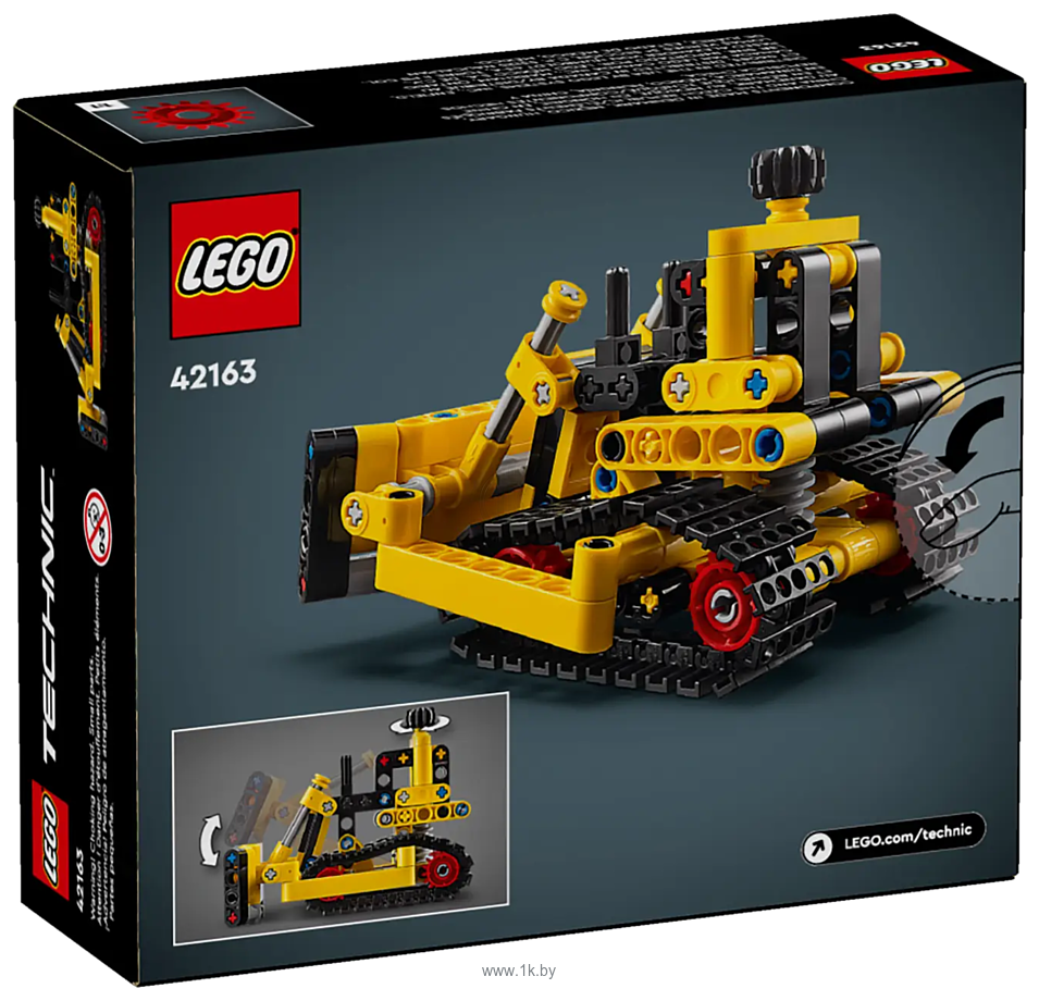 Фотографии LEGO Technic 42163 Сверхмощный бульдозер