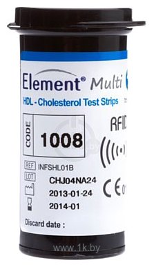 Фотографии Infopia Element Multi HDL Cholesterol 10 шт.